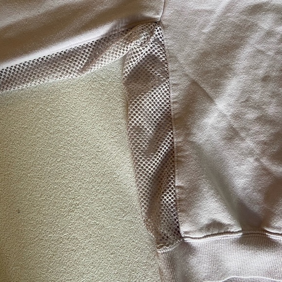 Garage violet/light pink cropped hooded sweatshirt - Picture 3 of 4